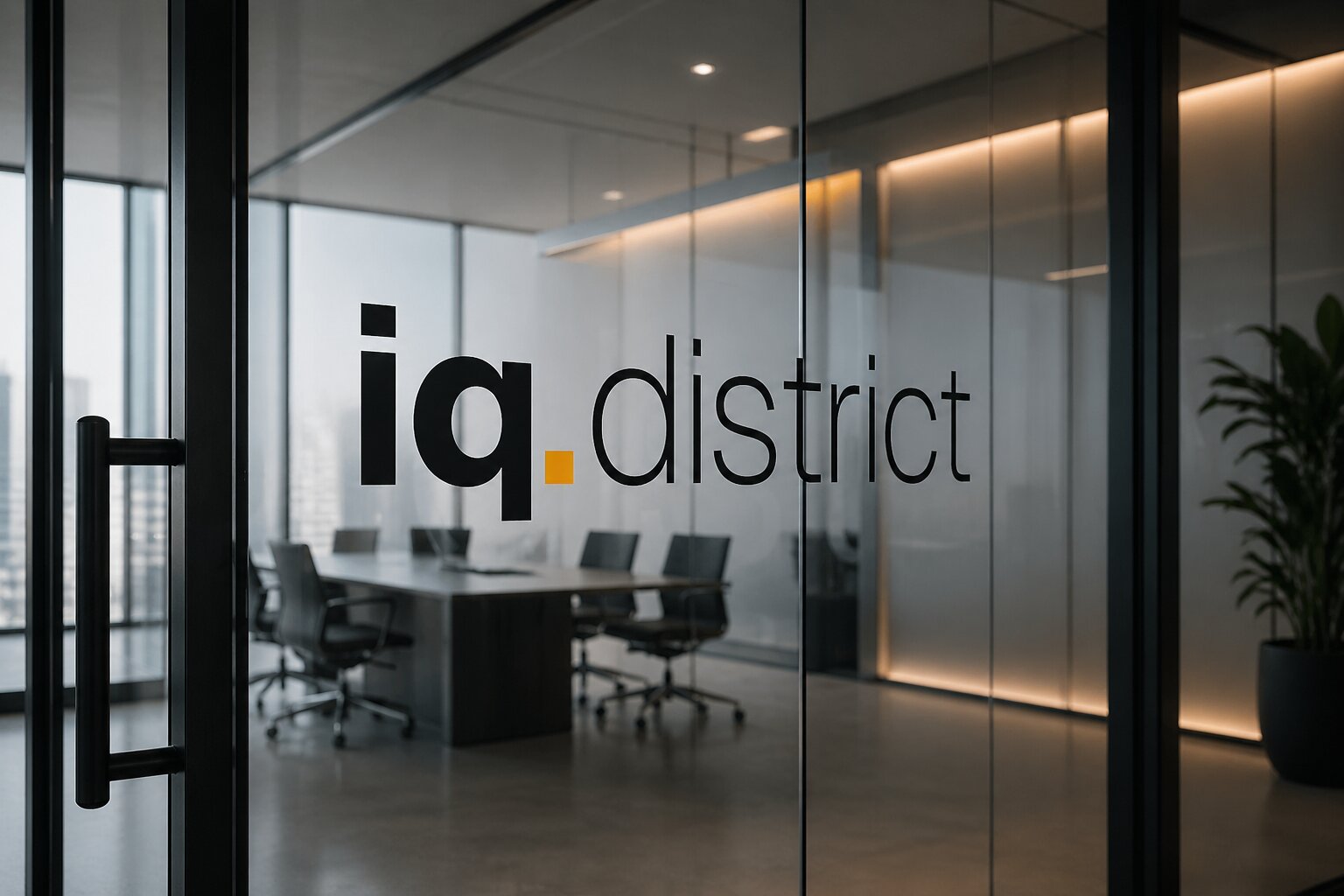 Inside iq.district. The operations workspace.